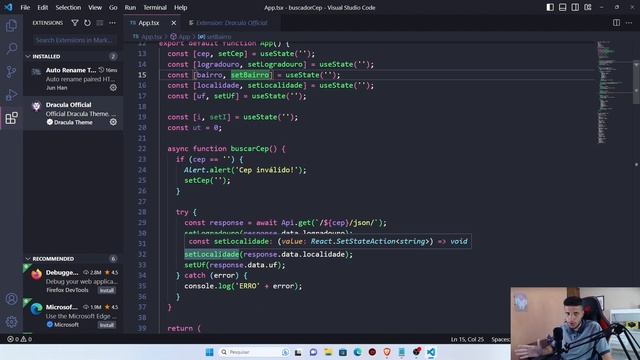 Como eu configuro o VSCode pra trabalhar com React Native - Seja mais produtivo ? смотреть онлайн