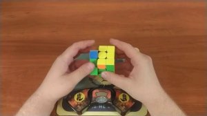 Стандартный PLL алгоритм кубика Рубика 3х3 Летающая тарелка(V-perm)