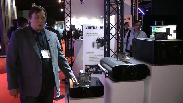 Яркие и контрастные проекторы JVC на ISE 2018 смотреть онлайн