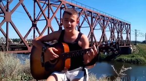 Чёрная молния (Супергерой) cover, гитара
