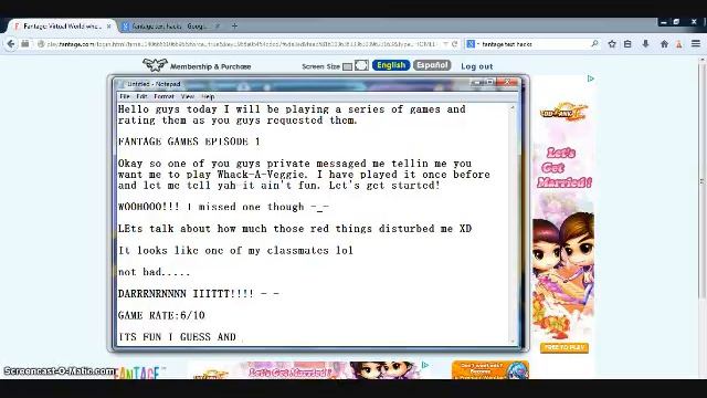 FANTAGE GAMES EPISODE 1 смотреть онлайн