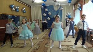 Танец "Девчонки, мальчишки", подготовительная к школе группа №3