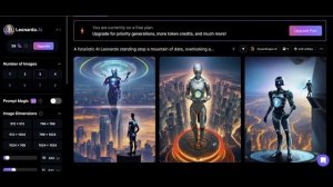 Как представляет себя нейросеть. Обложка в AI Leonardo