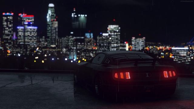 FORD GT RAIN LIVE WALLPAPER смотреть онлайн