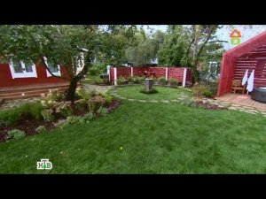 "Дачный ответ": Сад-водоворот с летней кухней и аптекарским огородом