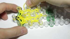 Смайлик из резинок/Плетение резинками/Diy loom bands