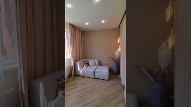 1к #квартира с мебелью в ЖК Новая Рига