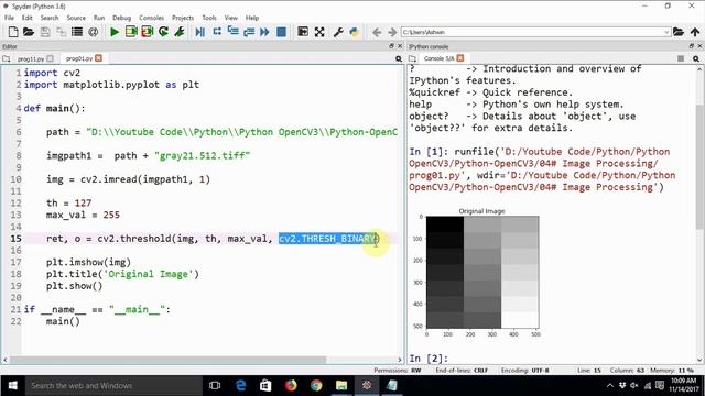 Computer Vision with Python and OpenCV - Thresholding and basic Segmentation