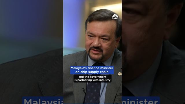 Malaysia’s finance minister on chip supply chain