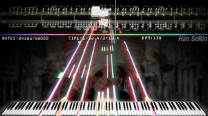 🎶 Marnik - Up & Down (Feat. Beat Saber) Impossible Piano! | 58,000 Notes! | Black MIDI / Piano