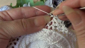 17 ряд салфетка Улита-Лиственник