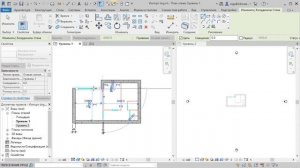Импорт dwg плана в Revit