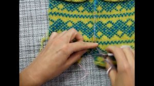 Разрезаем вязанное  полотно. Как, когда и зачем?