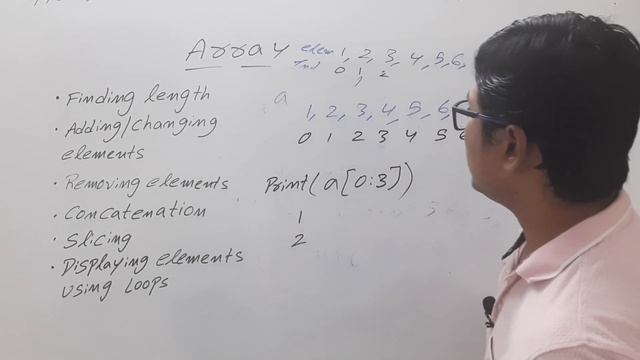 L 23: ARRAYS IN PYTHON | ARRAY OPERATIONS IN PYTHON | PYTHON TUTORIALS FOR BEGINNERS