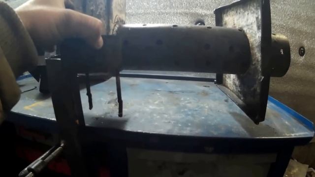 печь на отработке с расходом от 0.5 до 1.5л/ч в гараж 4 на 8 метра смотреть онлайн