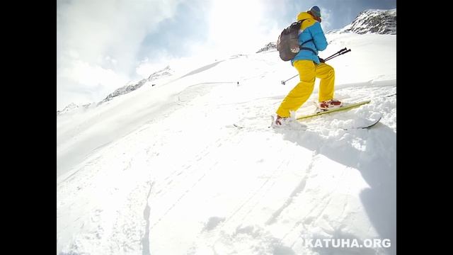 Фрирайд в Домбае. Гоначхир день 2. смотреть онлайн