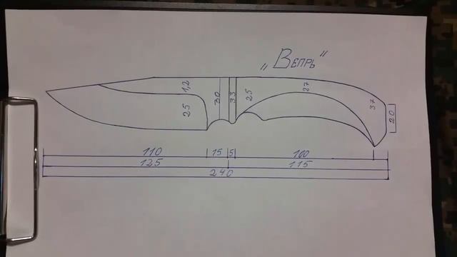 Чертежи, эскизы, фотографии ножей смотреть онлайн