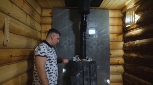 Обзор печи для бани Гриль Д Комета Вега Стоун в частной бане | kaminiti.ru