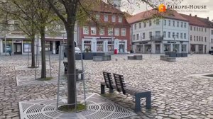 Раннее утро в Восточной Германии. Бишофсверд. East Germany. Bischofswerd. Europe-House.mp4