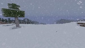 ? ❄️ Minecraft Relaxing Snow Storm Ambience w/vanilla music (10 Hours) ❄️ ?