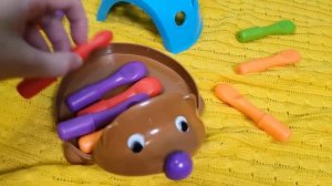 Развивающая игрушка - сортер Ежик спайк, обзор. Аналог от IQ-ZABIAKA