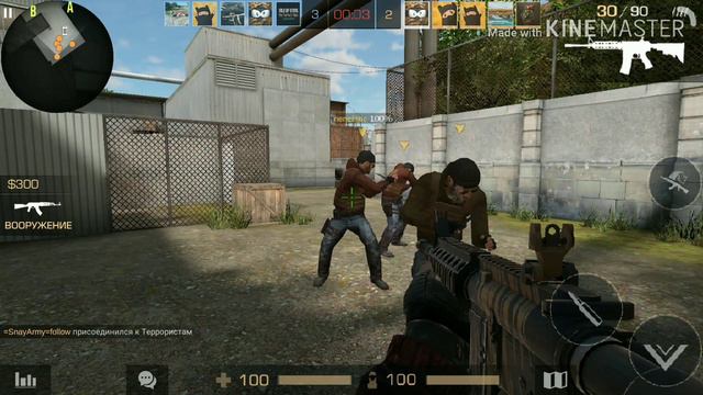 Девушка играет в Standoff 2 | первое видео смотреть онлайн