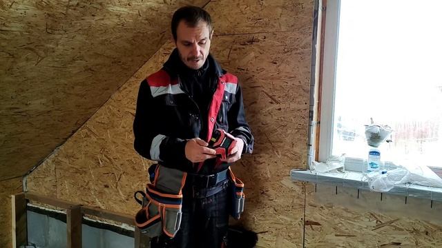Как построить дом? Мансарда своими руками. Предчистовая отделка. | Обзор рабочего инструмента