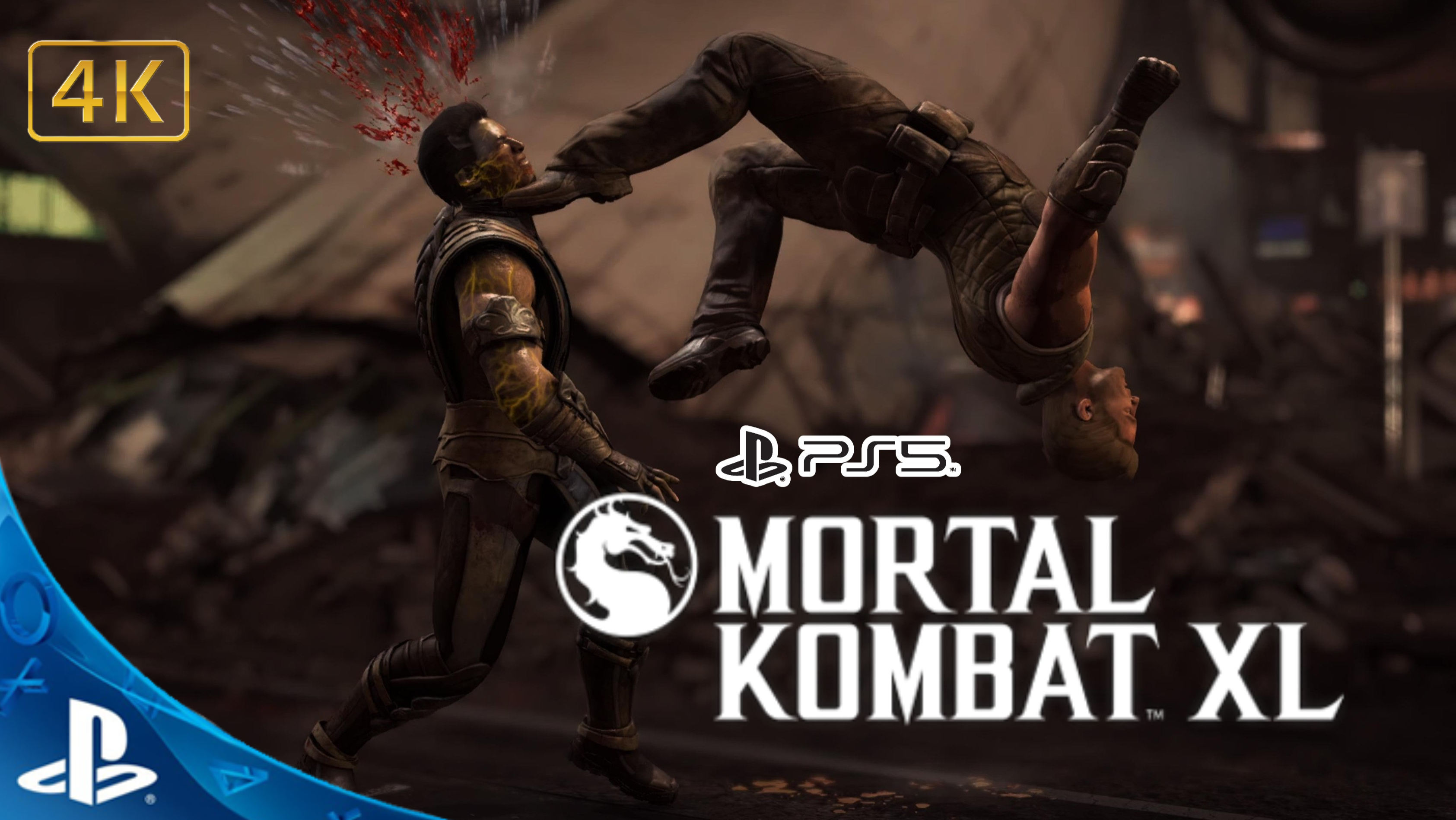 Mortal Kombat XL.Глава 1.Джонни Кейдж.Unpleasantly Cold.MK XL.4K.PS5.Sony PlayStation 5.