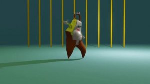 Сделал 3D-модель «Эскимо». Анимация танца в Blender