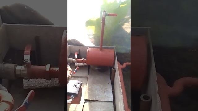 Отопление в балагане своими руками