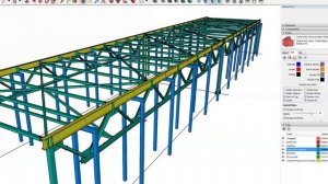 Ферма из двутавра - усиление перекрытия