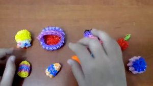 новые объемные фигурки из резинок