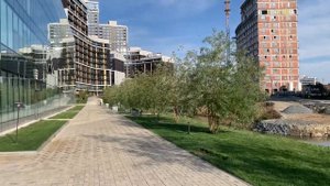 Прогулка по набережной возле БЦ Клевер Парк, г. Екатеринбург, 14.06.2023