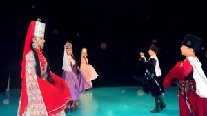 Черкесский княжеский танец «Къафа» (НАКТ «Горные вершины»)