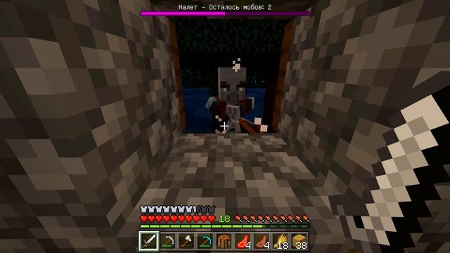 ВЫЖИВАНИЕ #4 НА ТЕЛЕФОНЕ В MINECRAFT PE 1.14.1.2 | УСТРОИЛ ЖЁСТКИЙ РЕЙД НА ДЕРЕВНЮ! смотреть онлайн