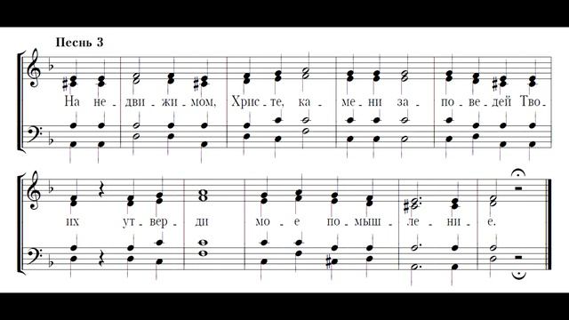 Бортнянский. Канон Андрея Критского. Песнь 3.1 смотреть онлайн