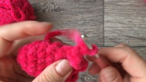 Сова крючком из плюшевой пряжи. Часть 1. Мастер класс