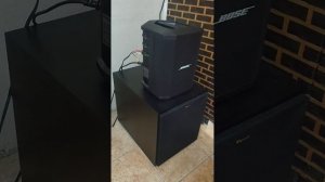 Bose s1 pro with Klipsch R 120sw sound test..
