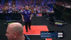 Лег за 9 дротиков в финале Euro Tour в Бельгии от Люка Литтлера 10.03.24 #darts #дартс