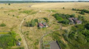 [4K] Село Русская Пенделка, Кузнецкий район (28.08.2022)