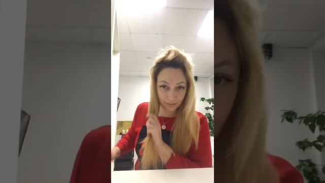 Как сделать красивую укладку за 5 минут ? смотреть онлайн