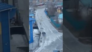 Ледяной дождь во Владивостоке