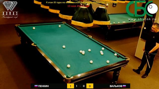 Вальков - Пенкин. 4 этап III тура Кубка СБС 2023 года по москве