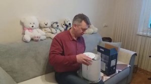 Распаковка — Ультразвуковой увлажнитель воздуха Electrolux EHU-5015D