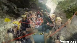 Рафтинг в Лаго-Наки (маршрут №3 "Страна водопадов" 3 уровень) | ARMOLA.RU