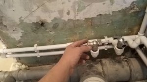 Пайка полипропилена в стандартном санузле