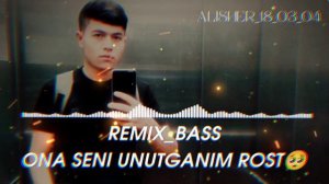 REMIX BASS DUNYO KEZIB DUNYO TAPAY DEP ___ONA SENI UNUTGANIM ROST_#рекомендации