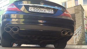 Выхлоп CLS 500 AMG своими руками!!!