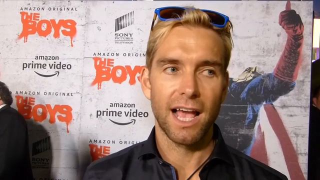 SDCC 2019: The Boys Red Carpet - Anthony Starr (Homelander)