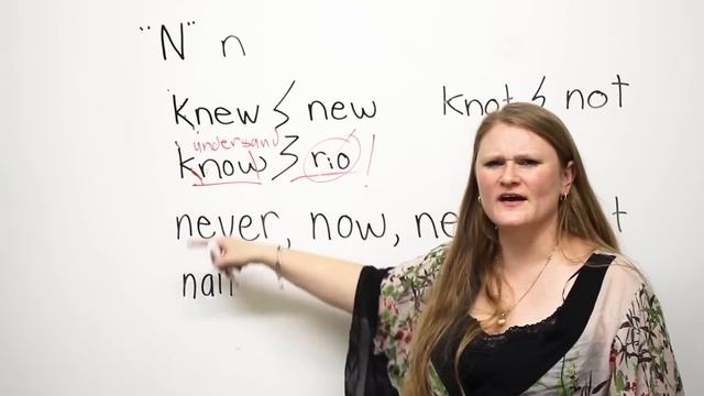 Pronunciation - N, KN смотреть онлайн